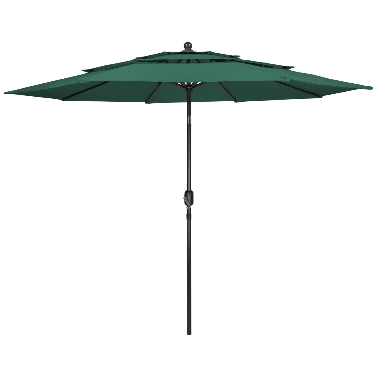 9.75ft. Outdoor Patio Market Umbrella with Hand Crank & Tilt